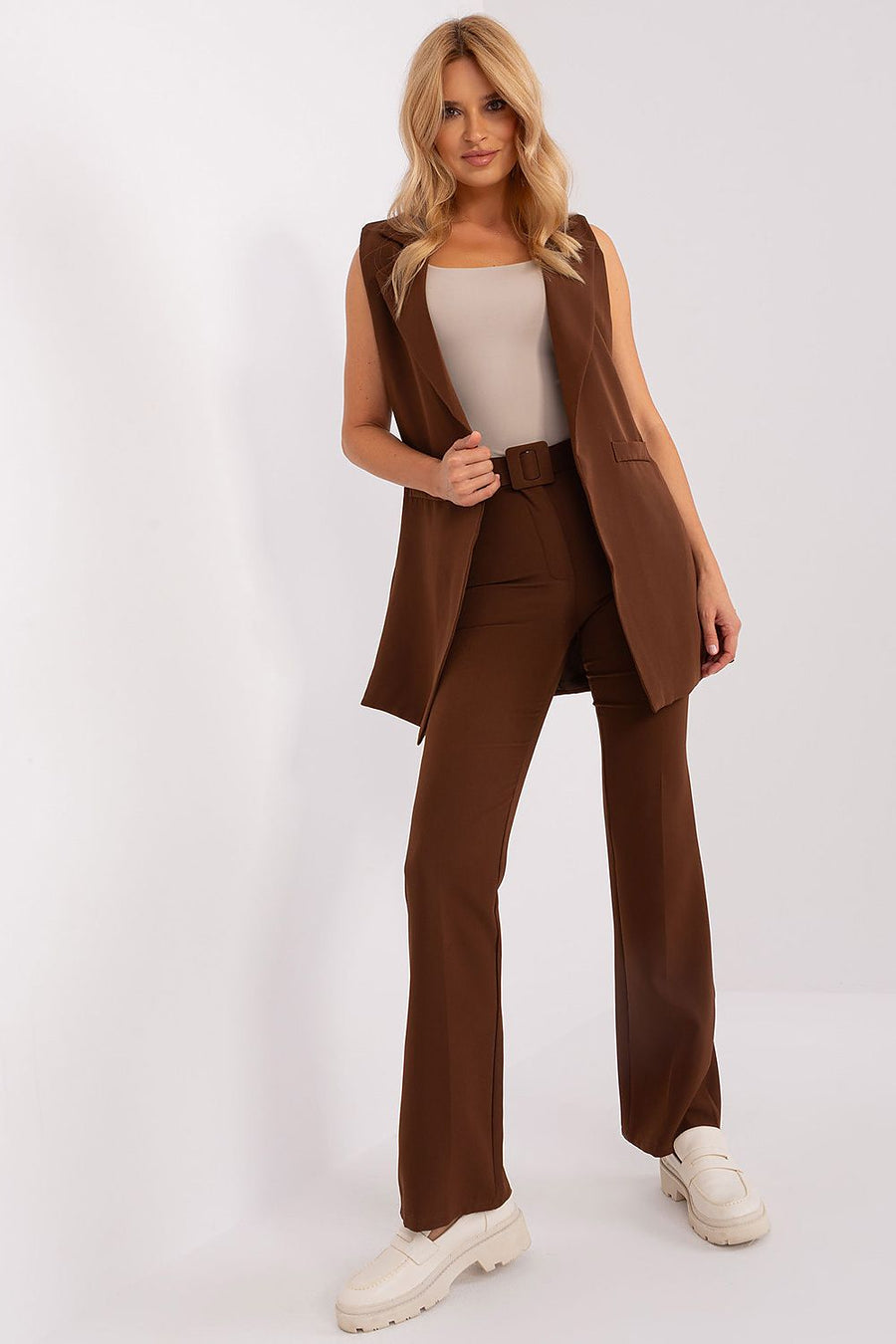  Pantalon femme model 187462 Italy Moda 