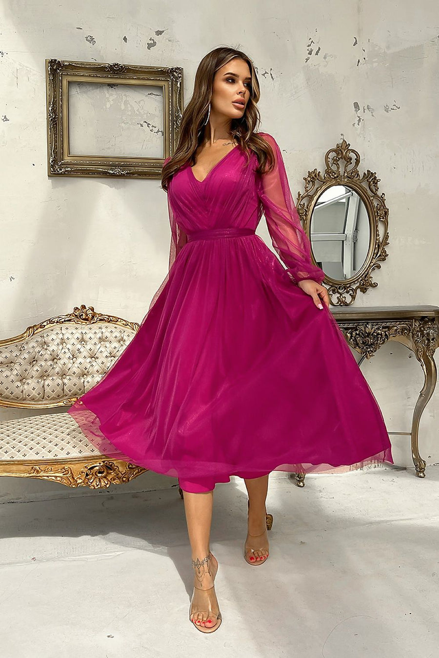  Robe de soirée model 188226 Bicotone 