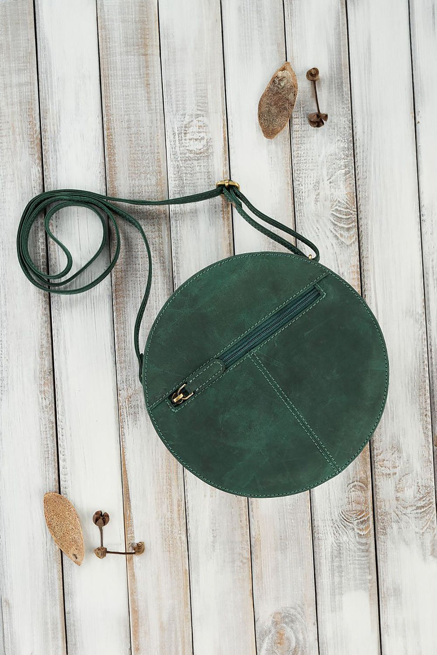  Sac en cuir naturel model 191527 Galanter 