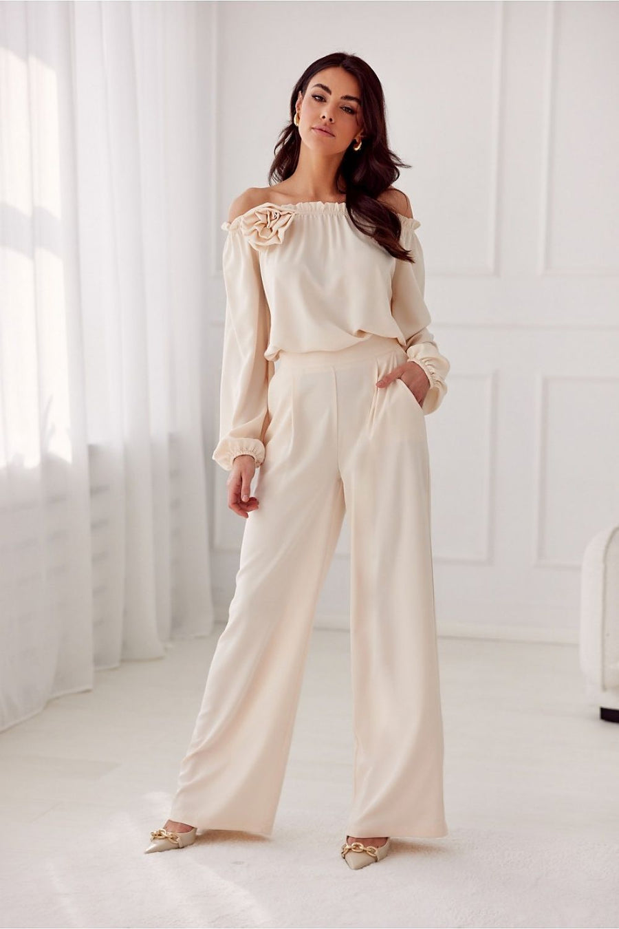  Pantalon femme model 194769 Roco Fashion 
