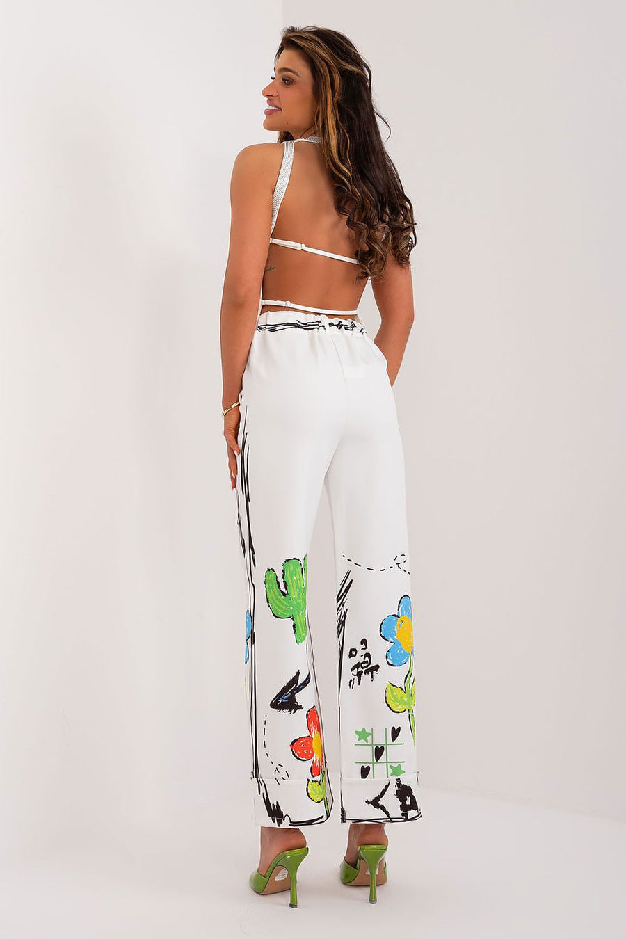  Pantalon femme model 196578 Italy Moda 