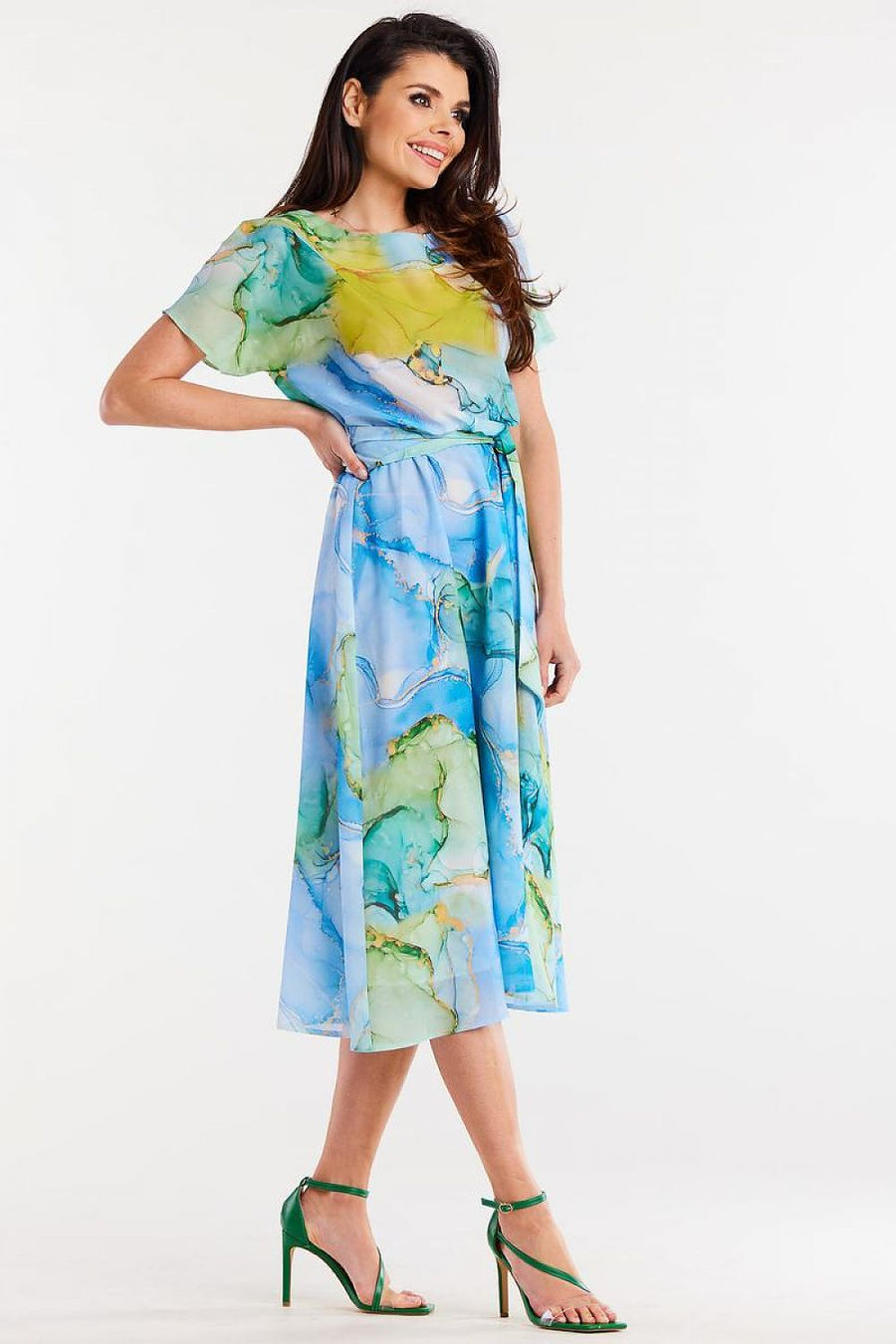  Robe de jour model 196703 awama 