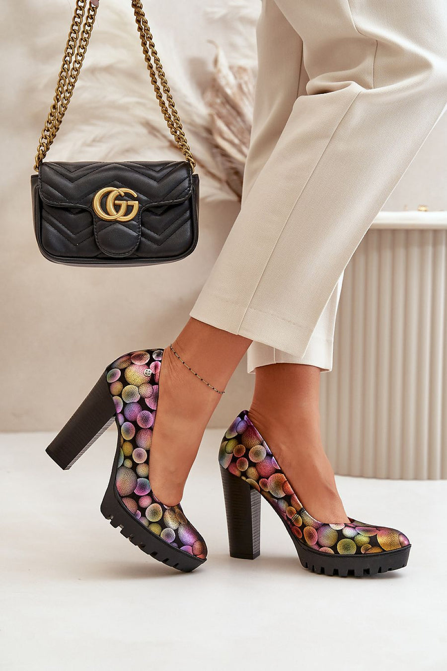  Escarpins talon large model 199812 Step in style 