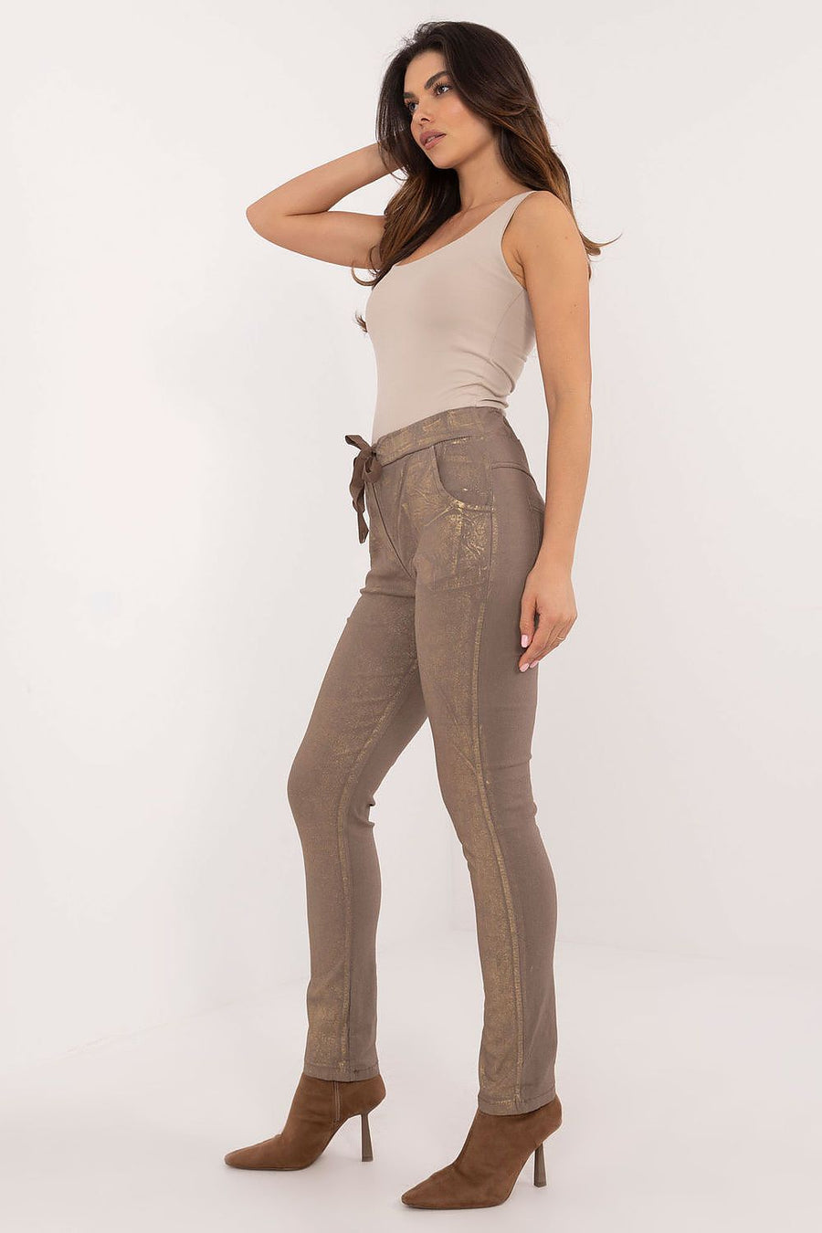  Pantalon femme model 202423 Italy Moda 