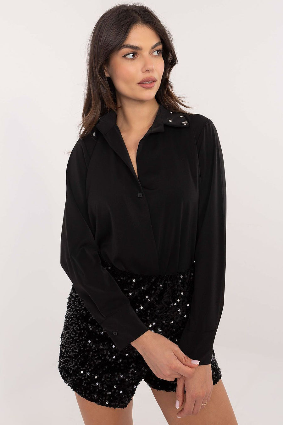  Chemise manche longue model 203102 Italy Moda 