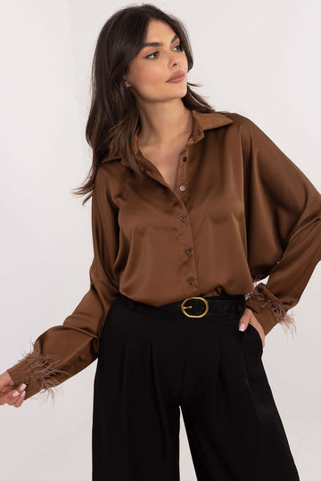  Chemise manche longue model 203104 Italy Moda 