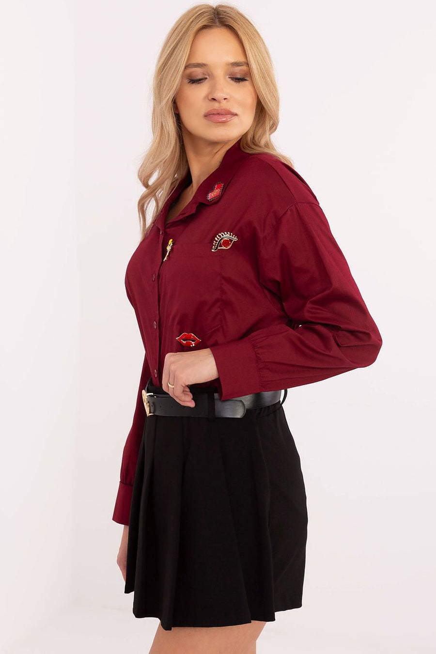  Chemise manche longue model 204357 Italy Moda 