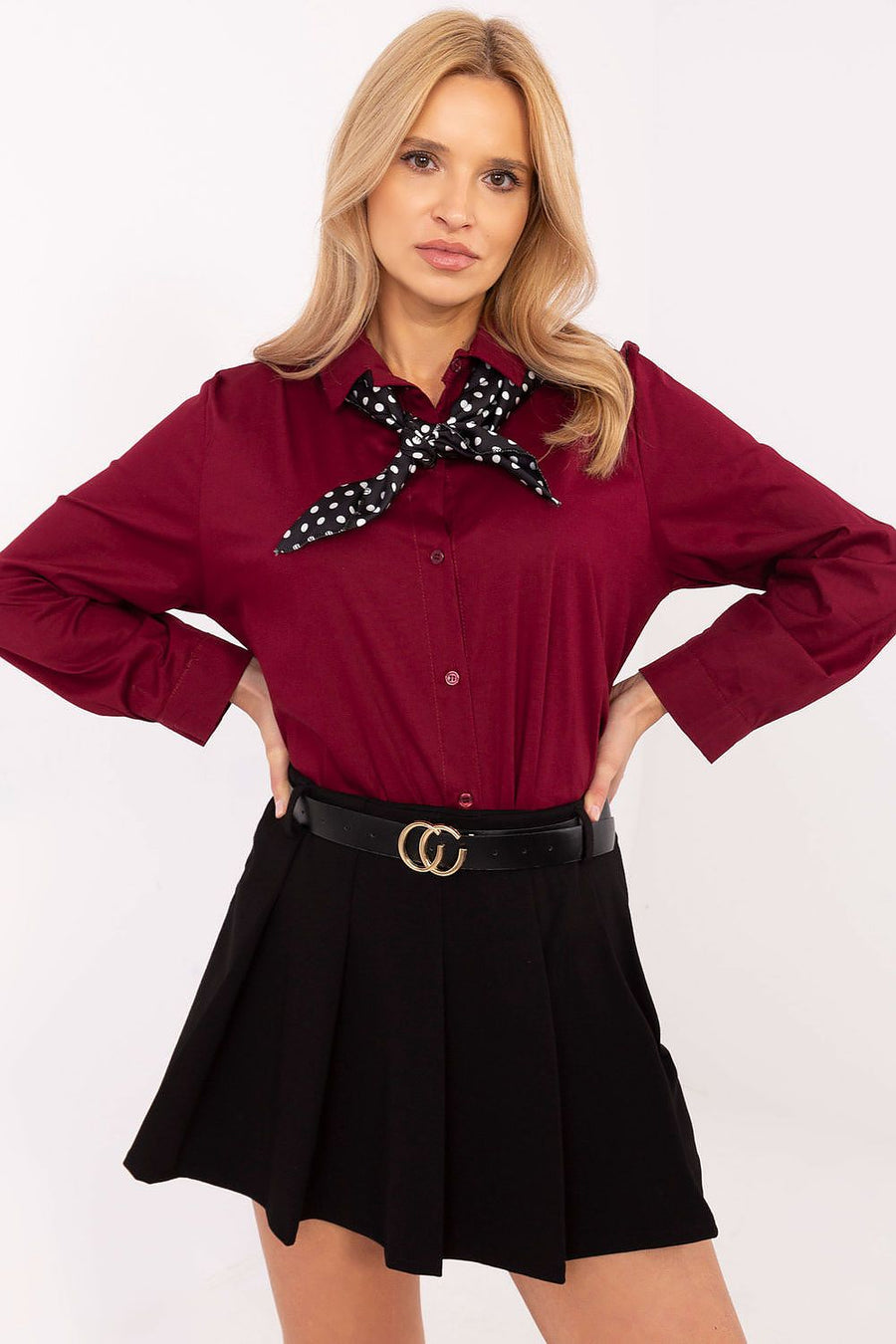  Chemise manche longue model 204365 Italy Moda 