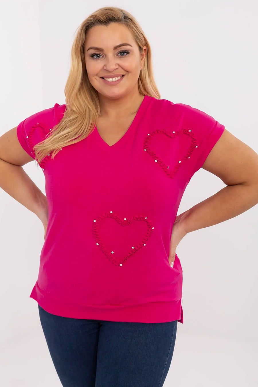  Chemisier grande taille model 211752 Relevance 