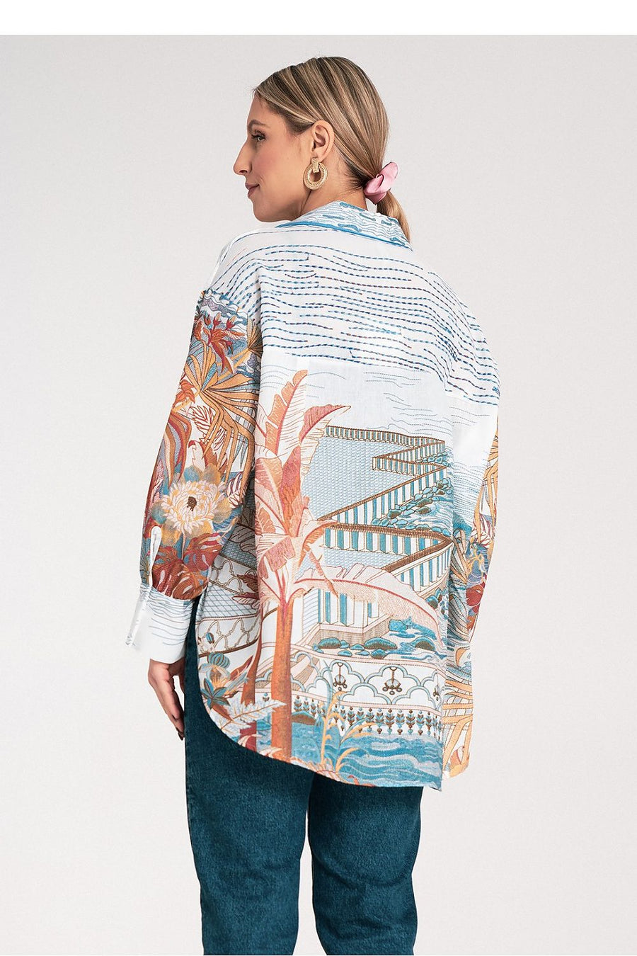  Chemise manche longue model 214920 Figl 