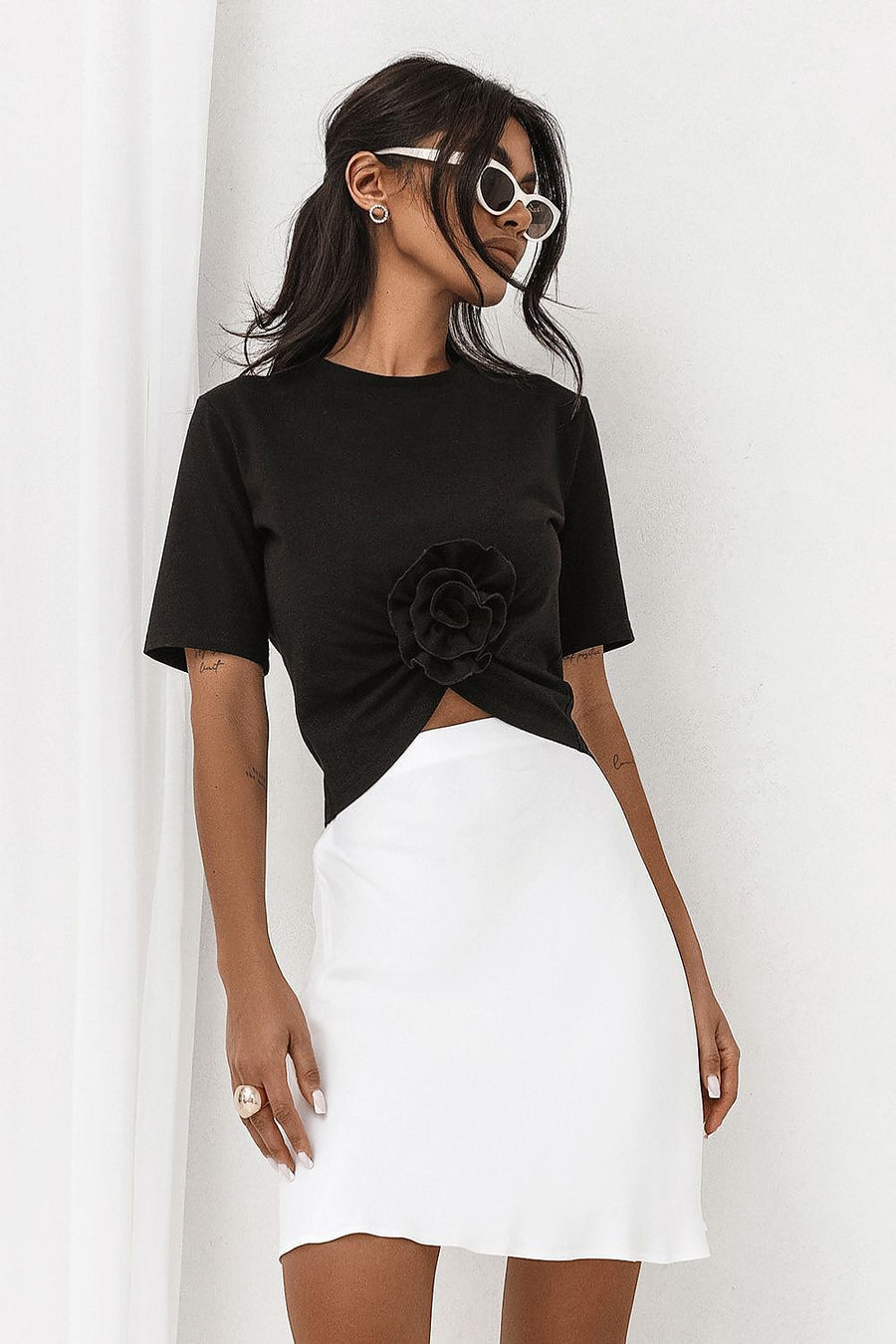  Jupe courte model 215310 IVON 