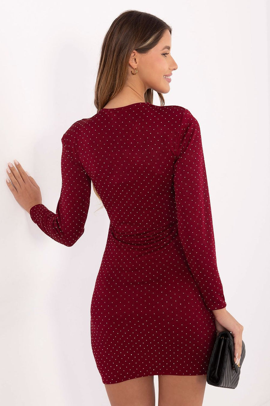  Robe courte model 220019 Italy Moda 