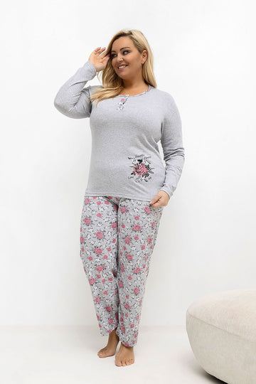  Pyjama Taille Plus model 221194 Forever Pink 