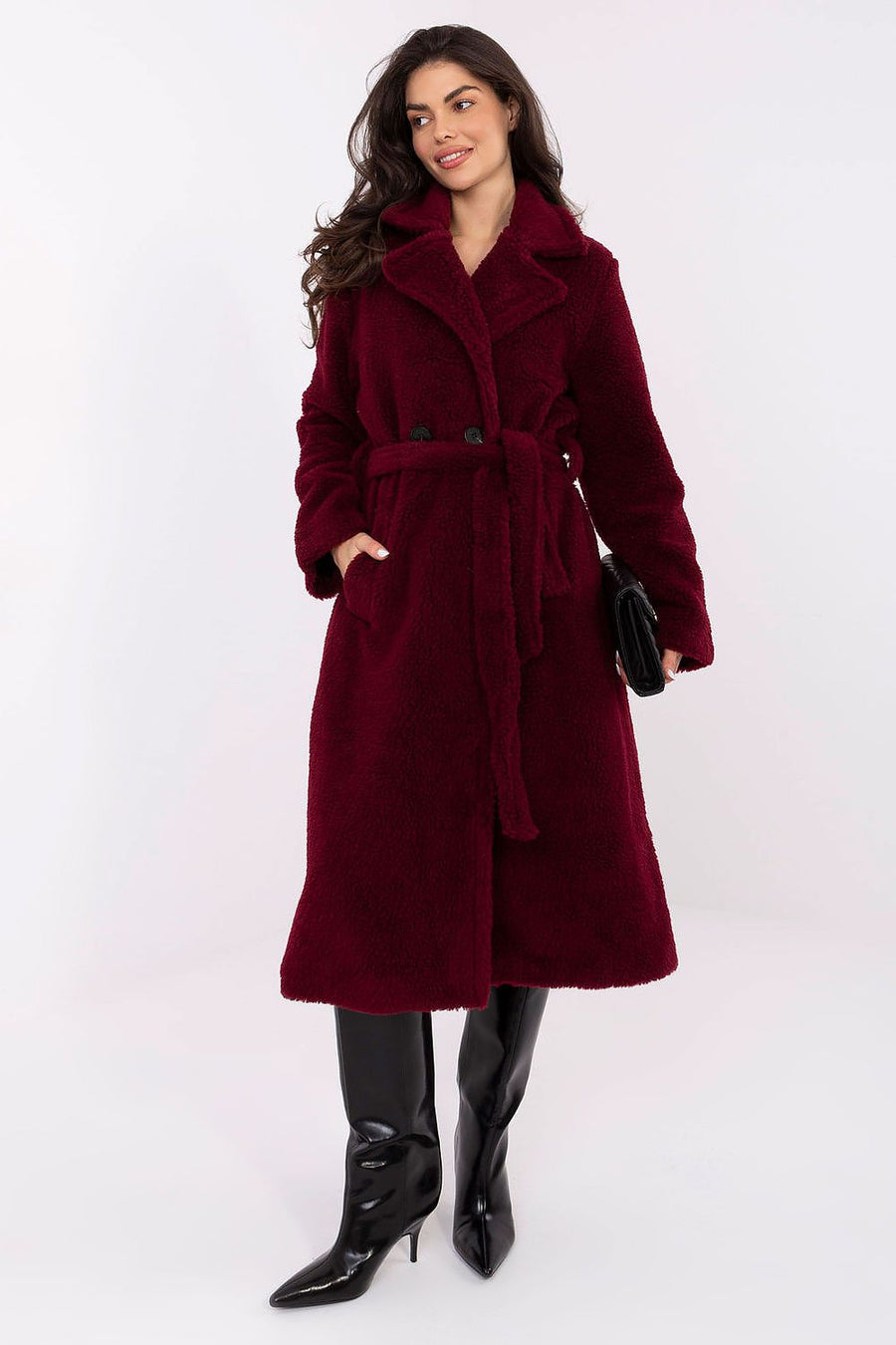  Manteau model 221386 Factory Price 