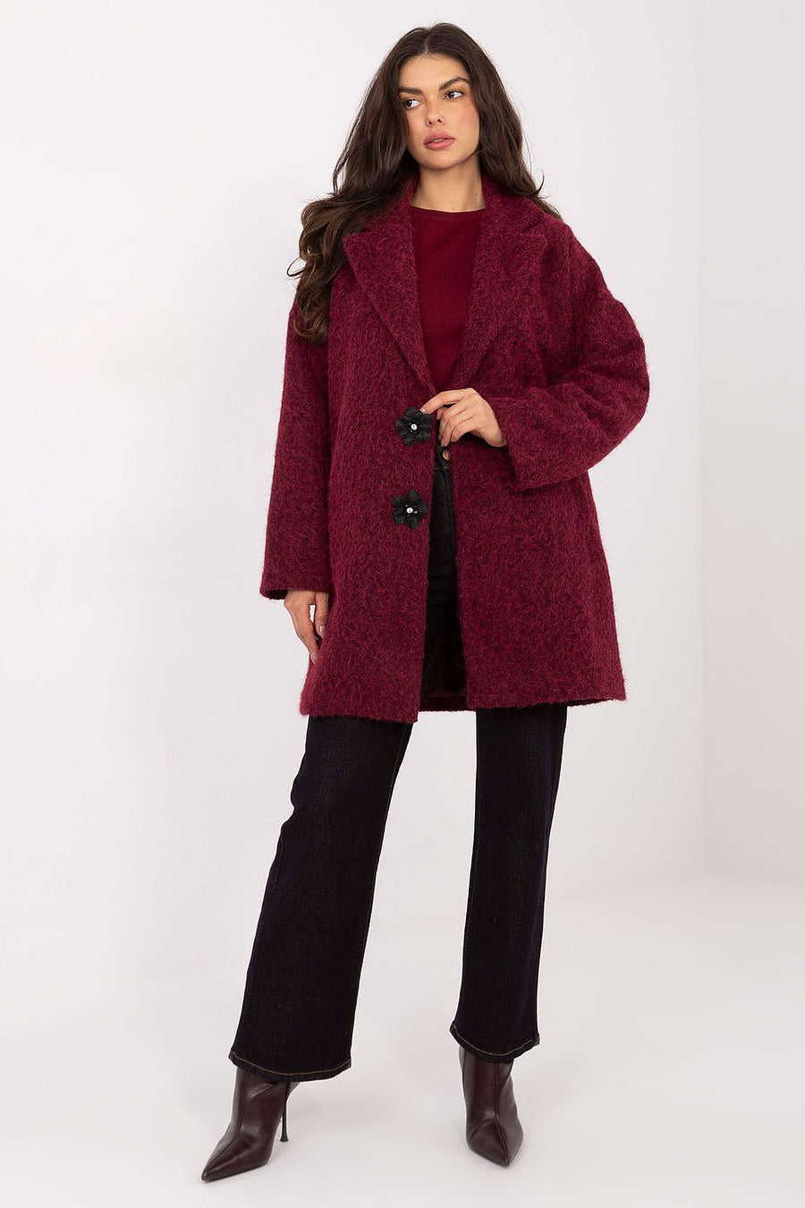  Manteau model 222091 Factory Price 