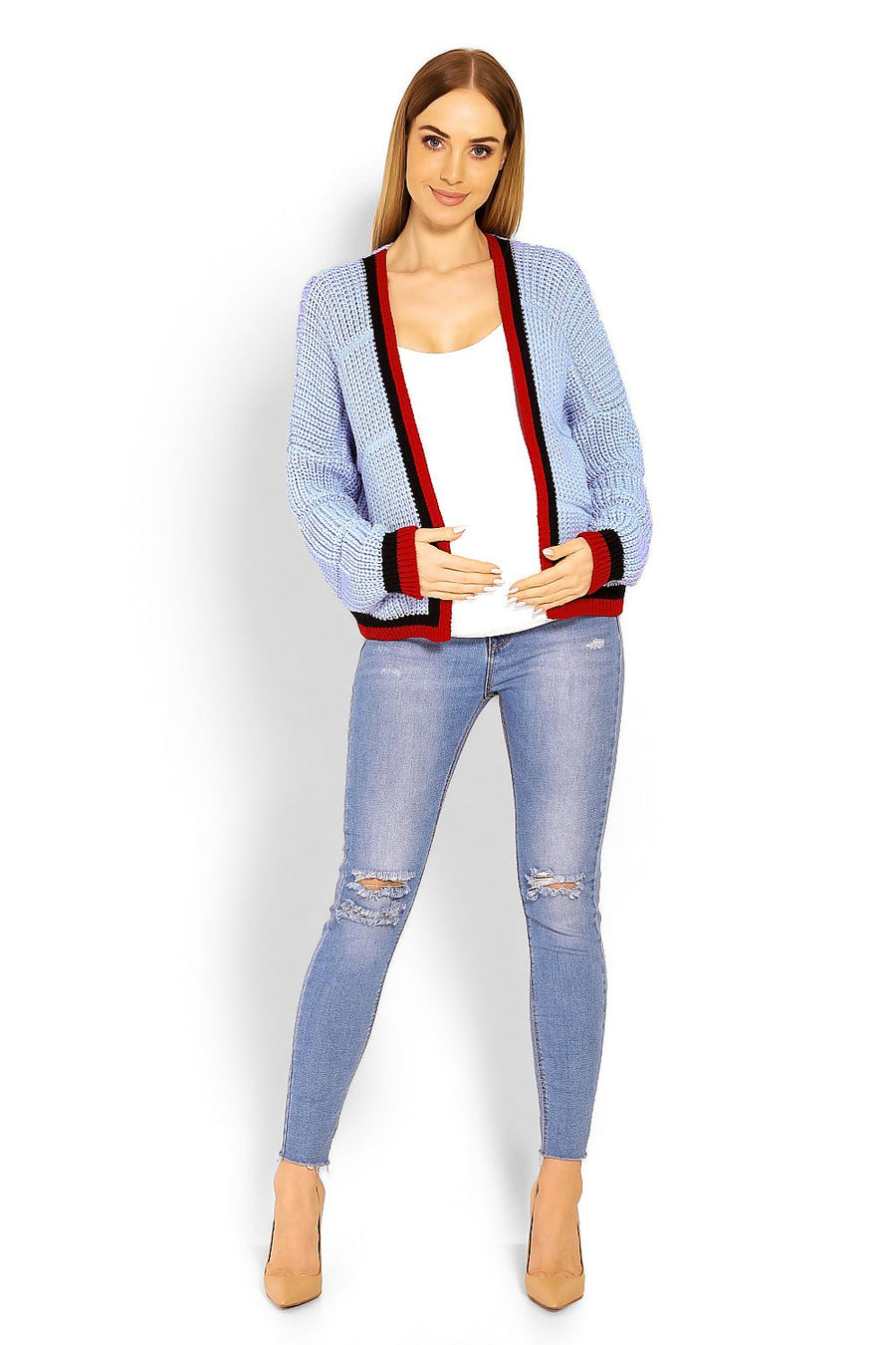  Cardigan de grossesse model 114485 PeeKaBoo 