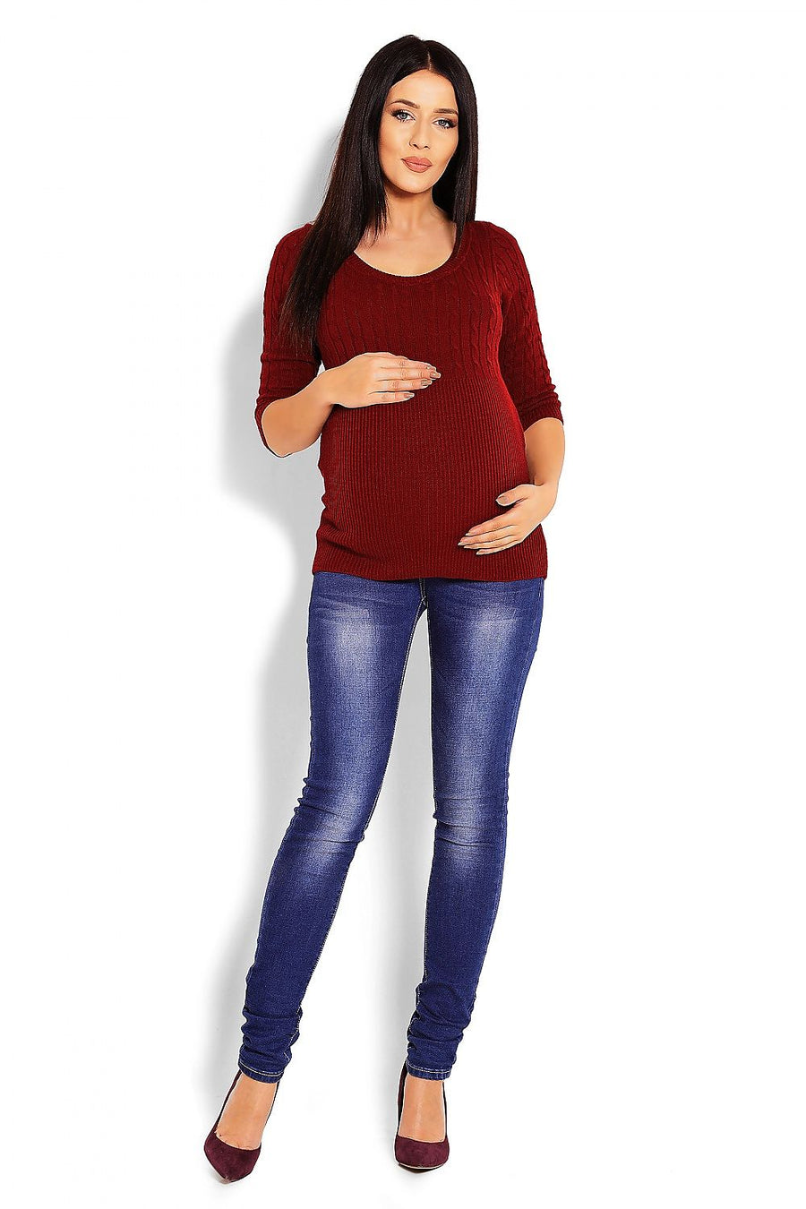  Chandail grossesse model 123424 PeeKaBoo 