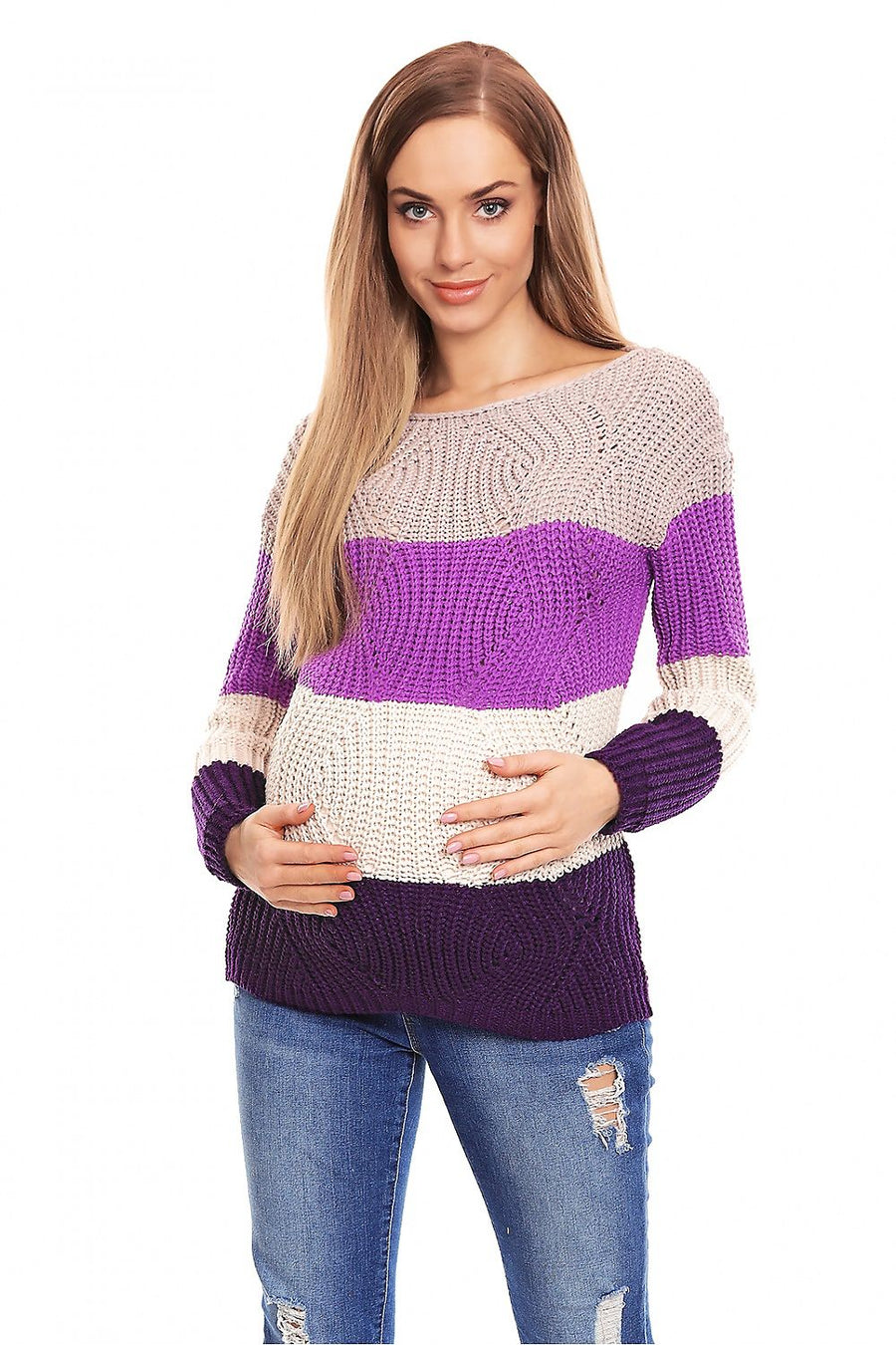  Chandail grossesse model 132023 PeeKaBoo 