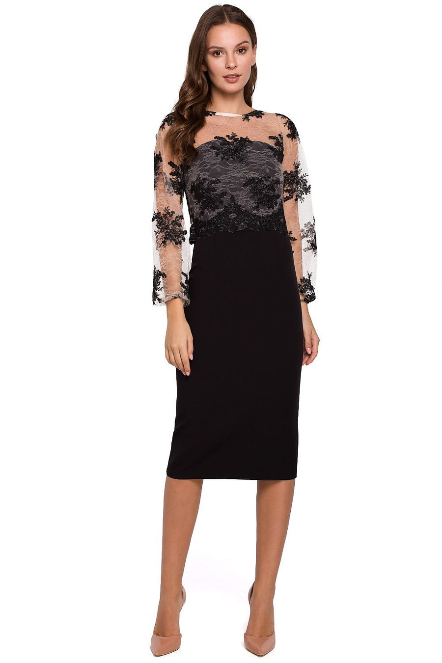  Robe de cocktail model 138505 Makover 