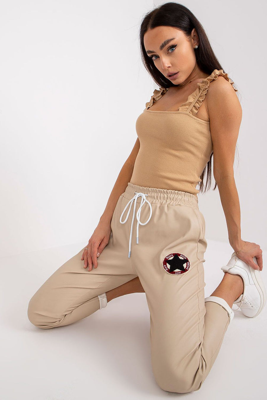  Pantalon femme model 166989 Italy Moda 