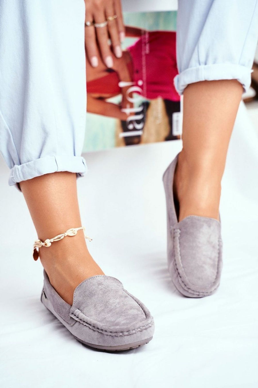  Moccasins model 176618 Step in style 