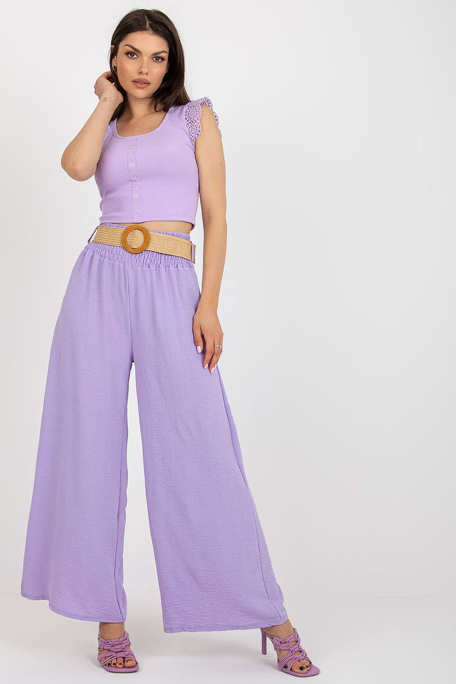  Pantalon femme model 180153 Italy Moda 
