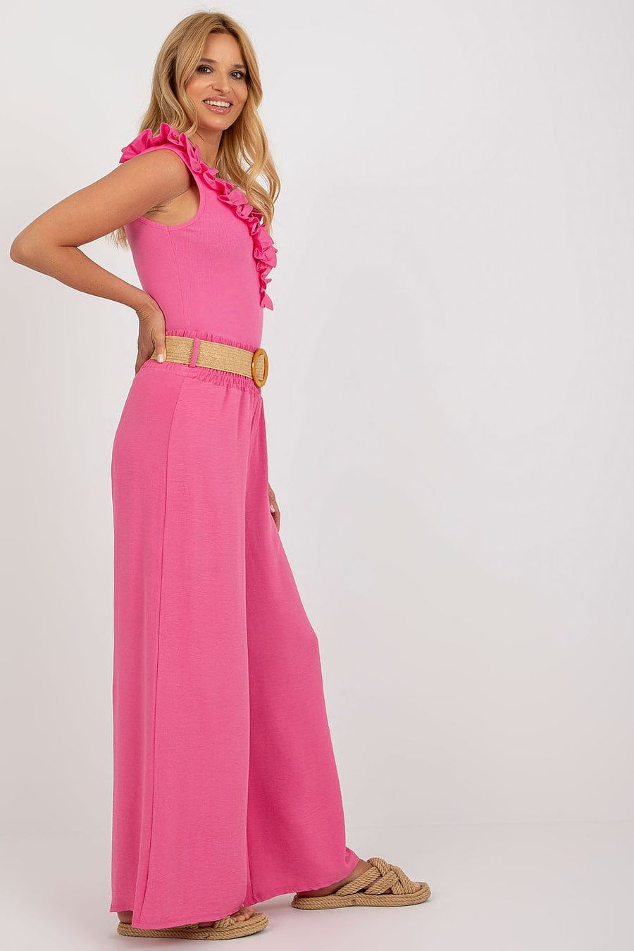  Pantalon femme model 180156 Italy Moda 