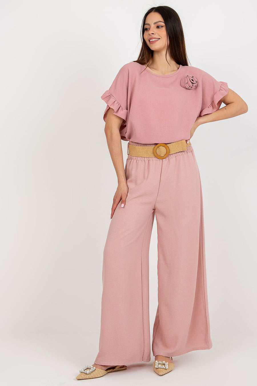  Pantalon femme model 180204 Italy Moda 